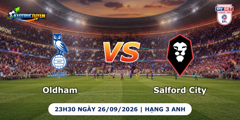 Oldham vs Salford City